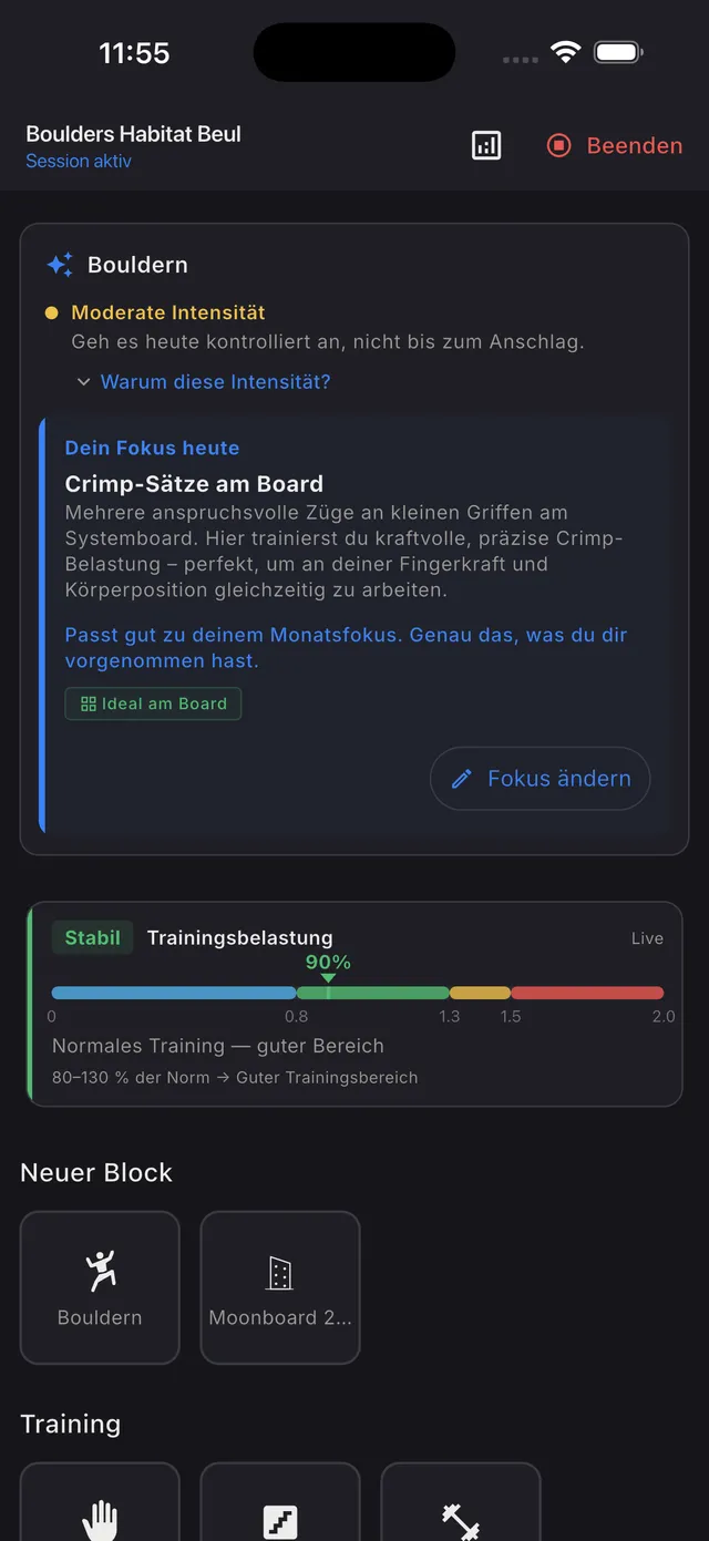 Ein Fokus pro Monat, keine Excel-Tabelle